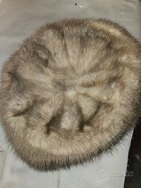 cappello pelliccia visone