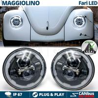 FARI LED Per VW MAGGIOLINO Angel Eyes OMOLOGATI