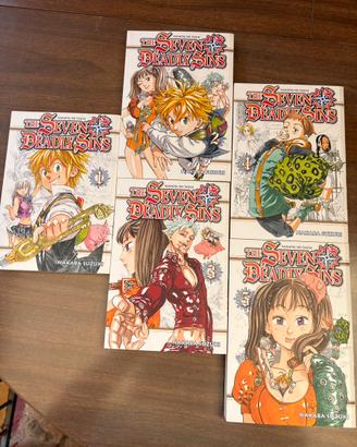 manga seven deadly sins collections - completa