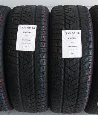 4 gomme 235 60 18 pirelli a621