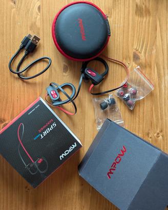 Auricolari Mpow wireless sport