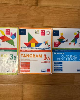 Libri scolastici matematica Tangram 3AB+ quaderno