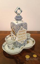 Set d’epoca in ceramica per Kirsch,  Germania.