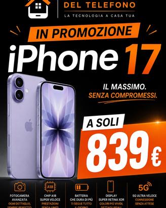 IPHONE 17 256GB nuovi