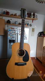 chitarra Morris B 703 12 corde