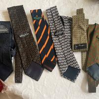 Stock 6 cravatte non italiane usate di qualita’
