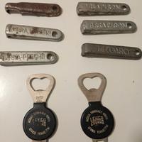Lotto apribottiglie vintage