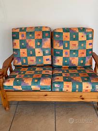 Due Divani modello rustico per taverna