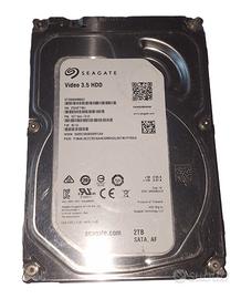 HDD 2TB Seagate da 3,5" SATA 7200rpm ST2000VM003
