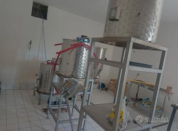 Impianto di cottura birra da 200lt