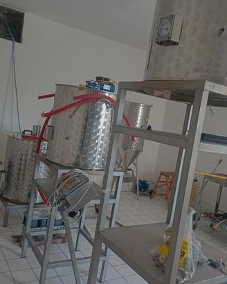 Impianto di cottura birra da 200lt