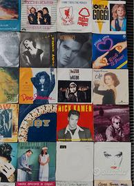Dischi vinile 45 giri anni 80 e anni 90
