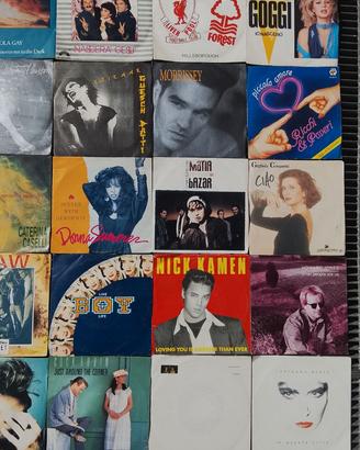 Dischi vinile 45 giri anni 80 e anni 90