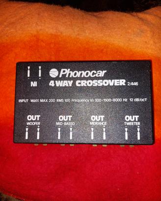 Crossover Passivo a 4 vie Phonocar