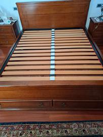 letto in legno ARTE POVERA