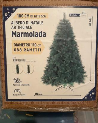 Albero natale Marmolada 180cm