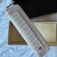 Porta penna Montblanc , pelle quartz rosa