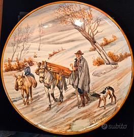 piatto da muro di G. d'Angelo