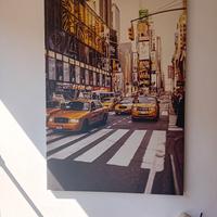 Quadro con rappresentazione di new york