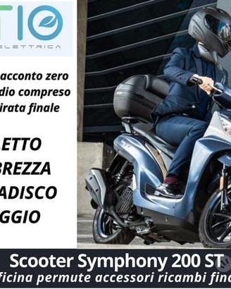 SYM SYMPHONY ST 200 2025 finanziabIle fino a 84 me
