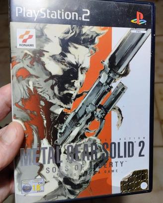 Metal Gear Solid 2 PS2 Play Station II