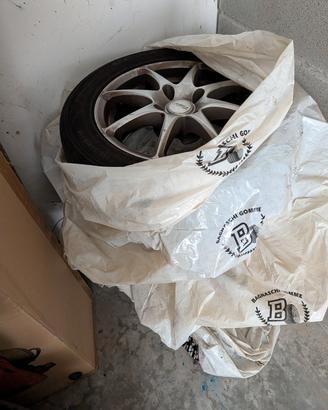 4 cerchi r15 in lega più gomme 195/65