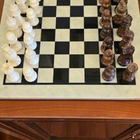 Scacchiera alabastro