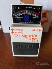 Boss TU-2 TU2 tuner accordatore chitarra