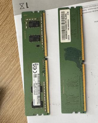 DDR 4 ram Samsung 8gb