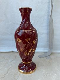 Coppia bottiglie vintage in ceramica Deruta
