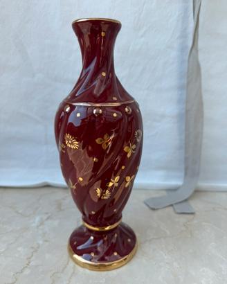 Coppia bottiglie vintage in ceramica Deruta