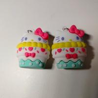 Portachiavi Hello Kitty stile dolcetto 