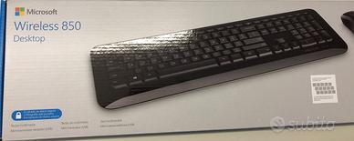 MOUSE E TASTIERA MICROSOFT WIRELESS DESKTOP 850