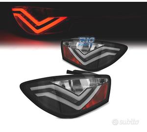 FANALI PER SEAT IBIZA 08-12 LIGHT BAR FONDO NERO 3