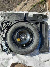 ruotino di scorta nissan qashqai 