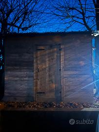 Casetta in legno esterna