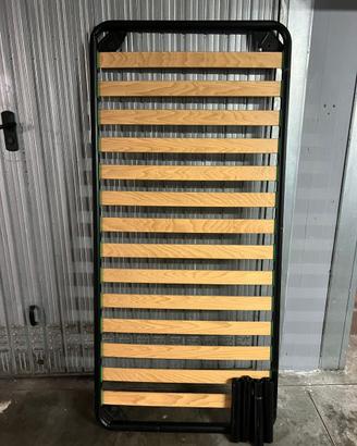 Rete singola 90x200 + Materasso sfoderabile