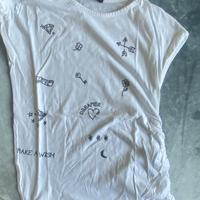 T-shirt Sisley bambina