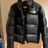 Giacca nuptse nera the north face