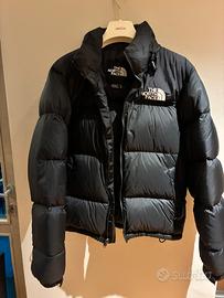Giacca nuptse nera the north face