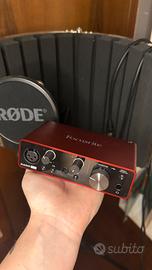 Scheda Audio Focusrite Scarlett