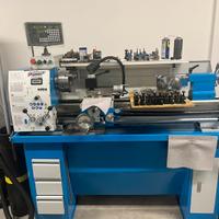 Tornio semiprofessionale per metalli con accessori