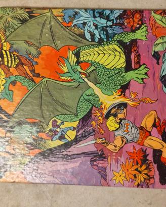 Puzzle Masters of the universe vintage