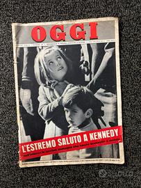 Rivista Oggi l’estremo saluto a Kennedy