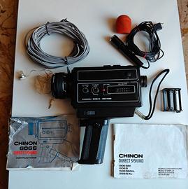Cinepresa Super8 CHINON 606S DirectSound+Accessori