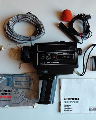 Cinepresa Super8 CHINON 606S DirectSound+Accessori