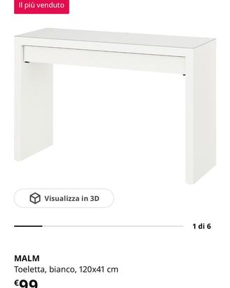 Toletta Malm Ikea