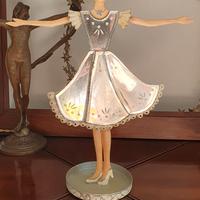 portagioie vintage, ballerina