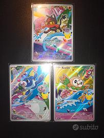 Pokémon, trio starter Alola (7 GEN)-pack fresh