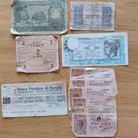 Banconote cartacee Italiane